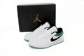 Jordan 1 Low White Lucky Green Black Reps Sneaker 553560-129