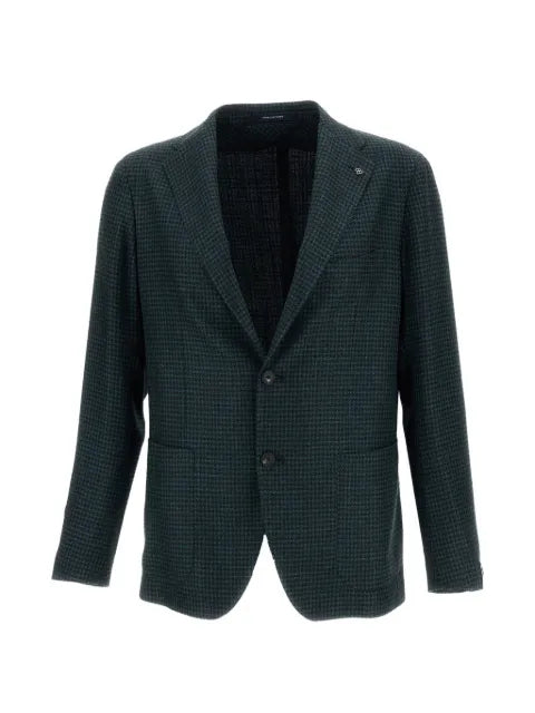 Tagliatore Montecarlo houndstooth-pattern blazer