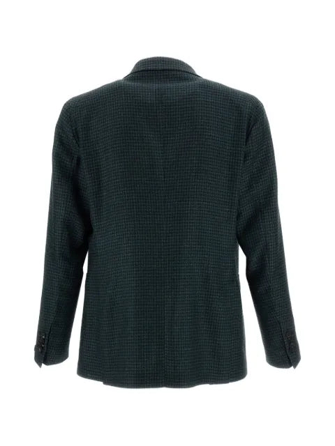 Tagliatore Montecarlo houndstooth-pattern blazer