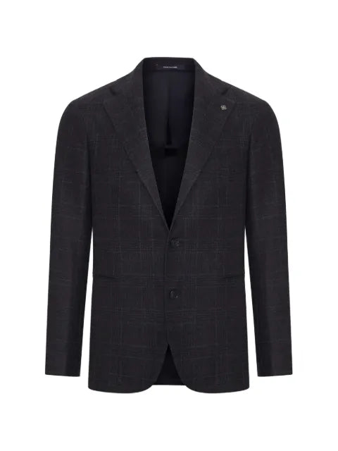 Tagliatore Vesuvio check wool blazer