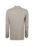 Lardini double-breasted wool blazer
